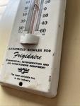 B & T Refrigeration Co Vintage Metal Thermometer