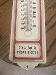 Vintage Oil Company Advertising Thermometer