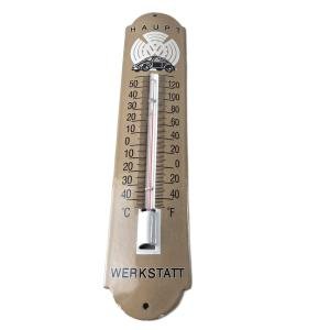 Volkswagen Service Bug Porcelain Thermometer Sign