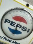 1960s Pepsi "Say Pepsi Please" Thermometer Sign