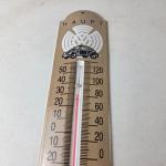 Volkswagen Service Bug Porcelain Thermometer Sign