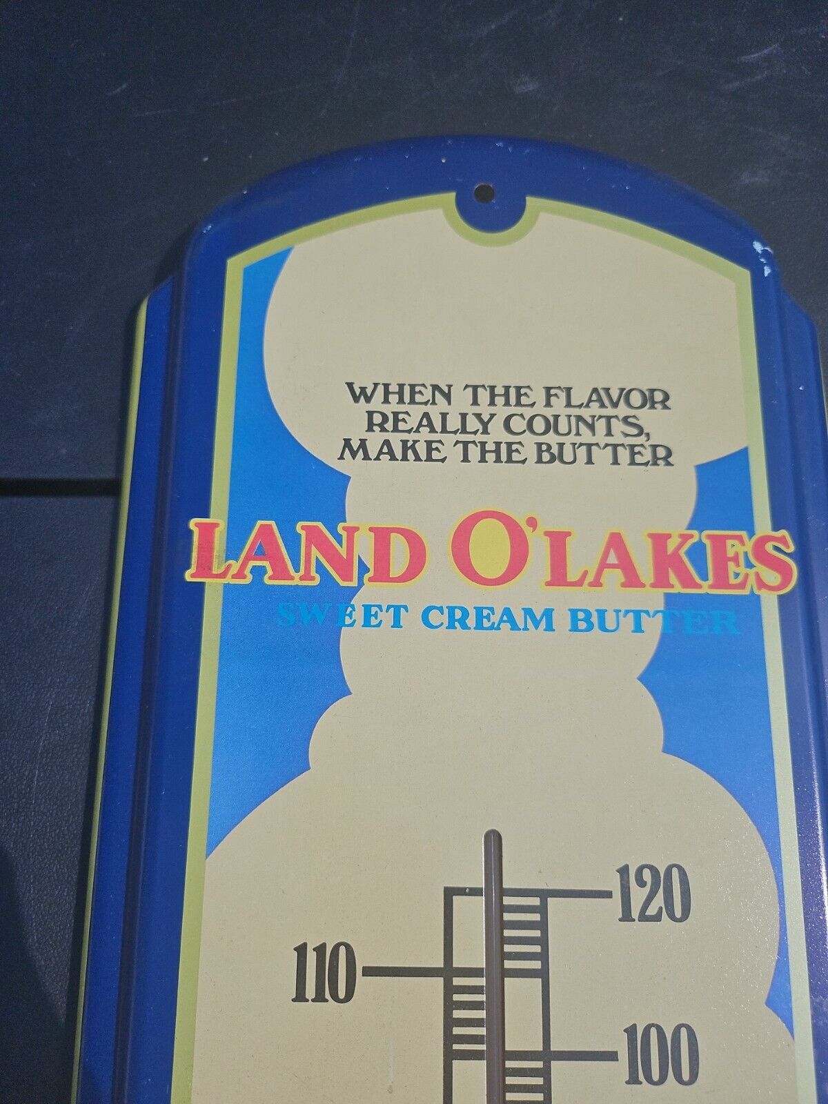 LAND O' LAKES SWEET CREAM Thermometer - Rare