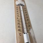 Volkswagen Service Bug Porcelain Thermometer Sign