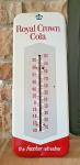 Royal Crown Cola Vintage Metal Wall Thermometer