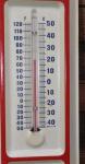 K & G I-Way Auto Parts Vintage Thermometer
