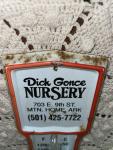 Vintage Dick Gonce Nursery Thermometer 13