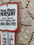 Vintage Dick Gonce Nursery Thermometer 13