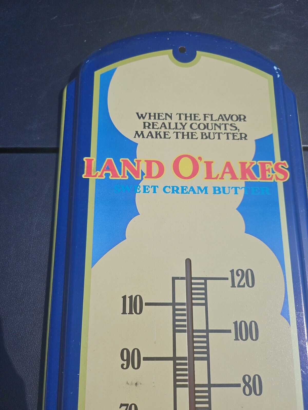 LAND O' LAKES SWEET CREAM Thermometer - Rare