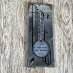 Vintage Portland General Merchandise Thermometer Mirror