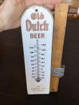 Vintage Dutch Beer Thermometer from Eagle Brewing
