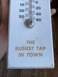 Vintage Dutch Beer Thermometer from Eagle Brewing