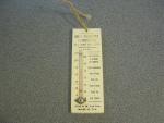 Scotsman Ice Vintage Wood Advertising Thermometer