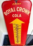 Royal Crown Cola Vintage Thermometer Sign, 1950