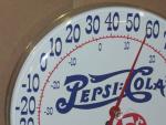 Pepsi-Cola 5c Policemen Round Thermometer Sign