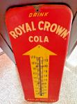 Royal Crown Cola Vintage Thermometer Sign, 1950