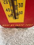 Royal Crown Cola Vintage Thermometer Sign, 1950