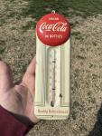 1950s Coca Cola Thermometer Advertising Sign
