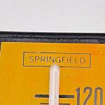 Springfield Instrument Co Vintage Thermometer - Yellow/Black
