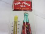 Royal Crown Cola Antique Tin Wall Thermometer