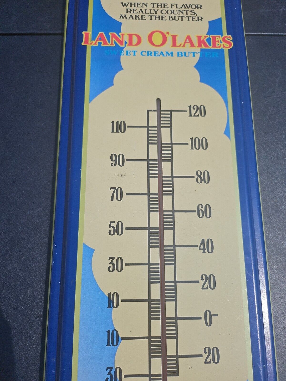 LAND O' LAKES SWEET CREAM Thermometer - Rare