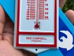 Red's Western Beer Horseshoe Inn Wall Thermometer