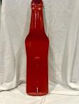 Vintage Orange Crush Soda Bottle Thermometer Sign