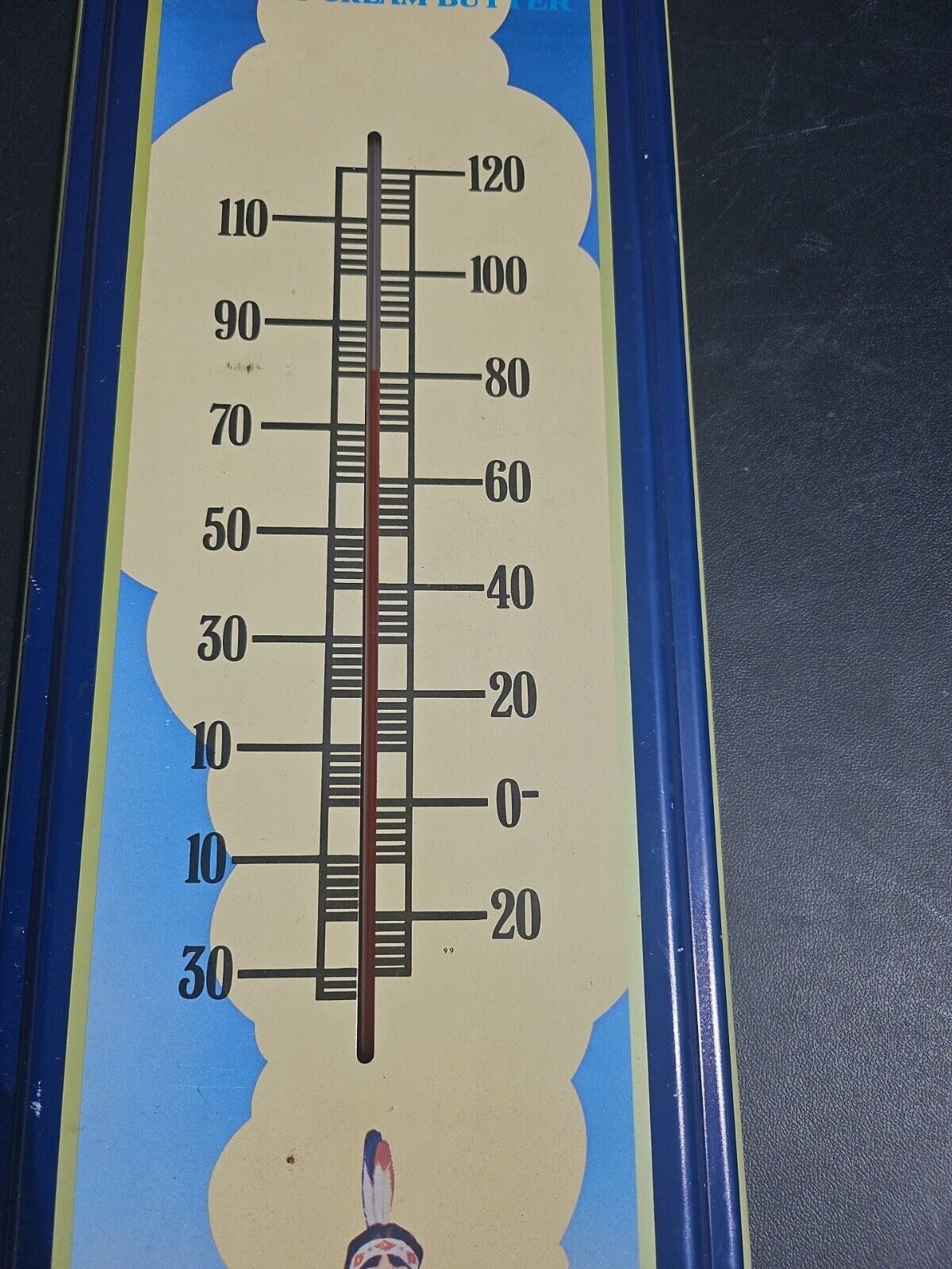 LAND O' LAKES SWEET CREAM Thermometer - Rare