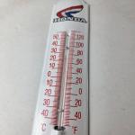 Vintage Honda Gas Pump Porcelain Thermometer Sign