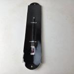 Vintage Honda Gas Pump Porcelain Thermometer Sign