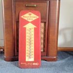 1950s RC Royal Crown Cola Large Red Thermometer