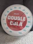 Vintage Double Cola 12" Soda Thermometer