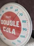 Vintage Double Cola 12" Soda Thermometer