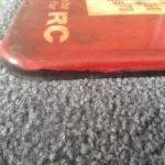 1950s RC Royal Crown Cola Large Red Thermometer