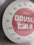 Vintage Double Cola 12" Soda Thermometer
