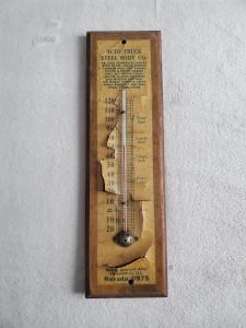 Chicago Auto Truck Steel Body Thermometer 11.5