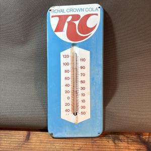 Vintage RC Royal Crown Cola Thermometer - 1960s