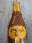 NuGrape Soda Vintage Advertising Thermometer Sign