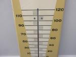 Vintage Pepsi Cola Tin Wall Thermometer