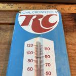 Vintage RC Royal Crown Cola Thermometer - 1960s