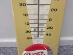 Vintage Pepsi Cola Tin Wall Thermometer