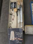 Set of Vintage Thermometers with Original Boxes