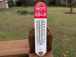 Dr. Pepper Hot or Cold Porcelain Thermometer