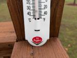 Dr. Pepper Hot or Cold Porcelain Thermometer