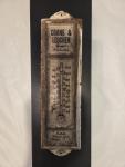 Vintage Advertising Thermometer General Merchandise Patina