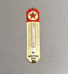 Vintage Texaco Porcelain Thermometer Sign 12”