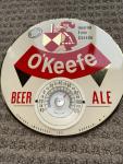 O'Keefe Beer Ale Vintage Thermometer Sign