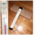 Vintage 1950s BUHR Chevrolet Buick Thermometer