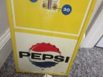 1960s Pepsi Cola Vintage Tin Wall Thermometer