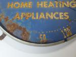 Vintage DUO-THERM Round Thermometer Advertising Sign