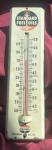 Vintage Standard Fuel Oils Outdoor Thermometer Model AD 4887